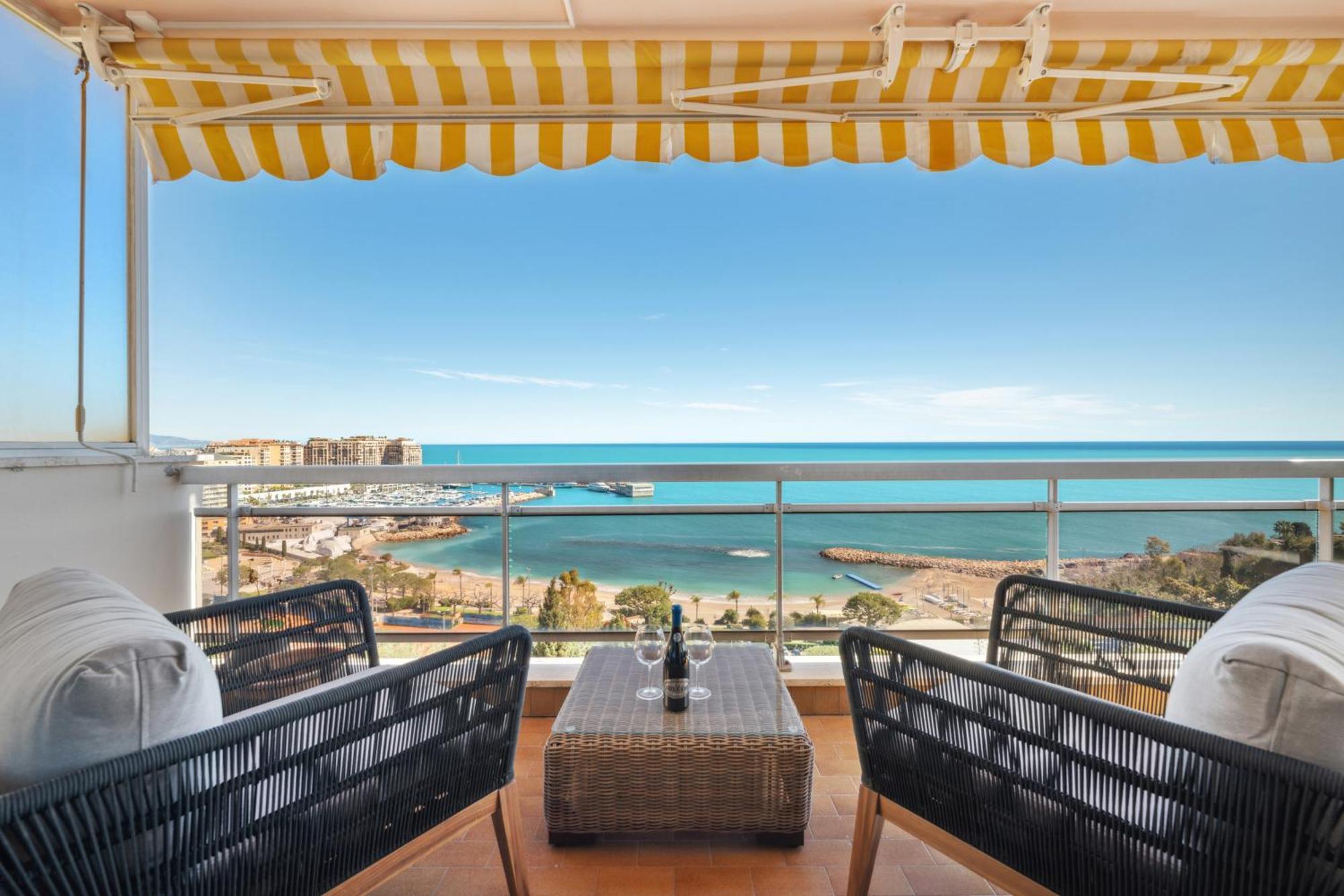 Escapade A Monaco, Appartement Vue Mer Et Plage Saint-Antoine  Esterno foto