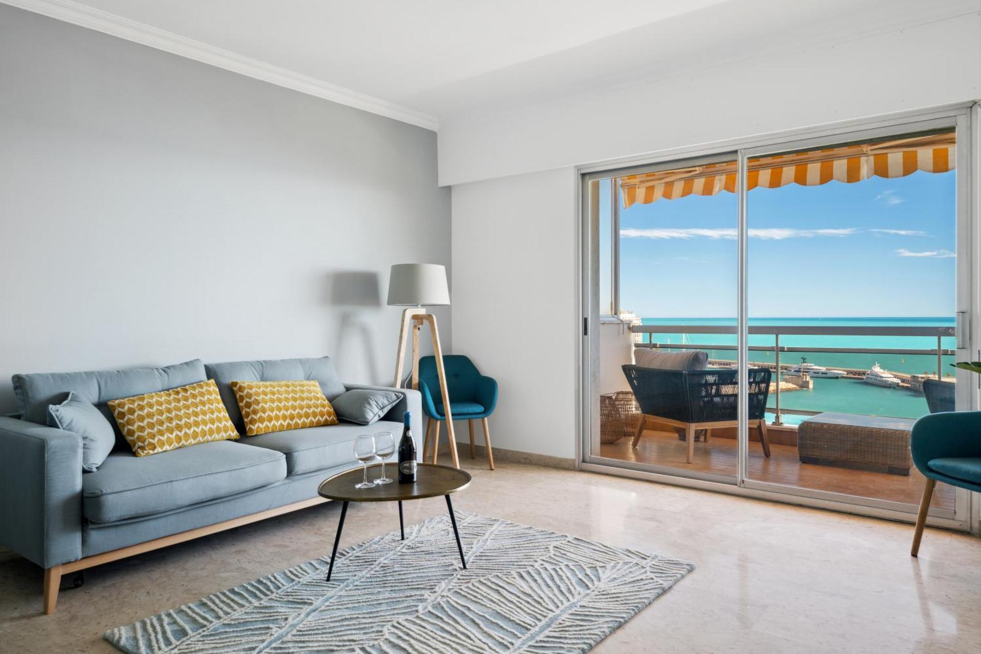 Escapade A Monaco, Appartement Vue Mer Et Plage Saint-Antoine  Esterno foto