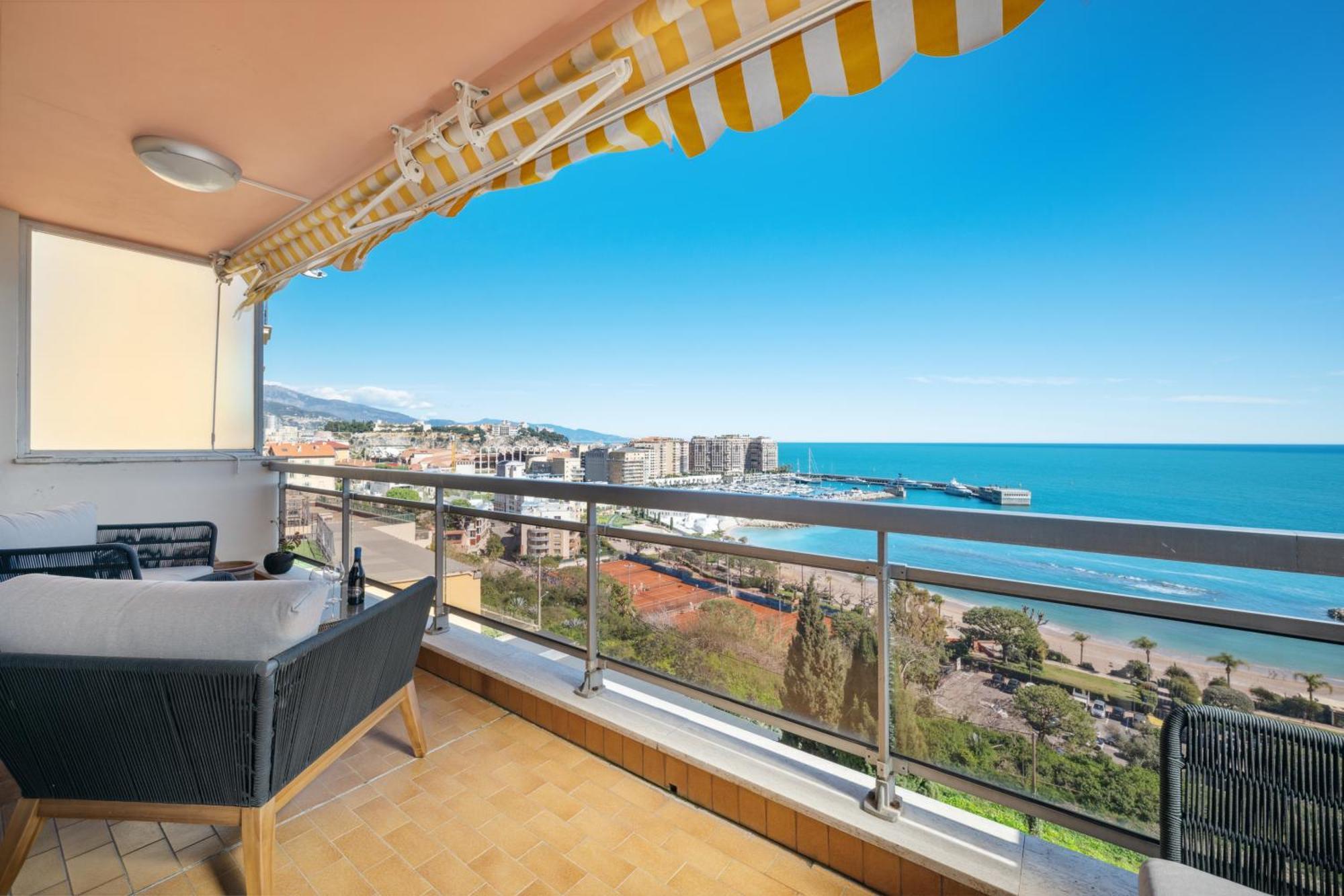 Escapade A Monaco, Appartement Vue Mer Et Plage Saint-Antoine  Esterno foto
